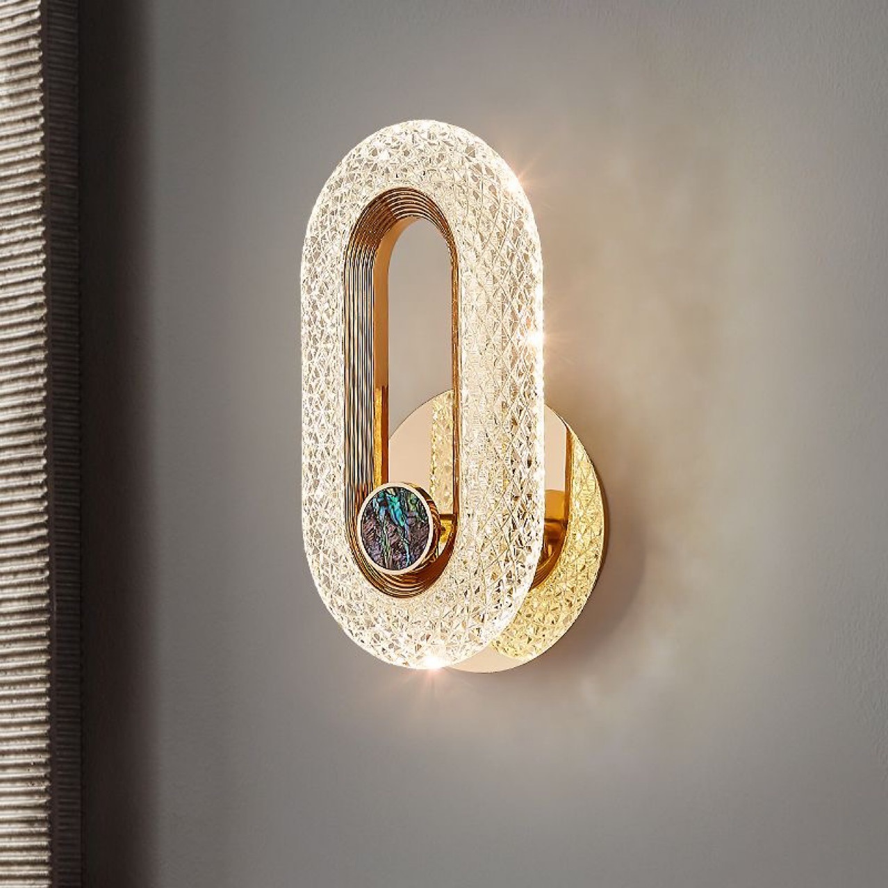 lámpara de pared lámpara de cabezal de cama simple moderna iluminación de dormitorio individual creativa nórdica sala de estar pasillo de fondo iluminación de pared nuevo no