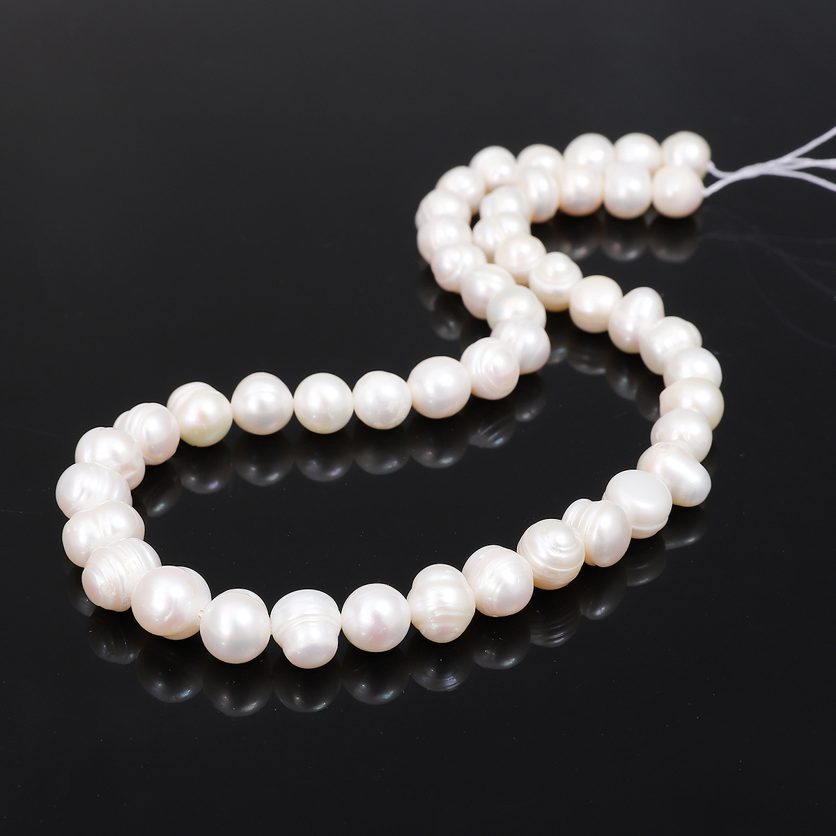 Round Pattern 10 Pieces Shell Round DIY Jewelry Accessories Beads