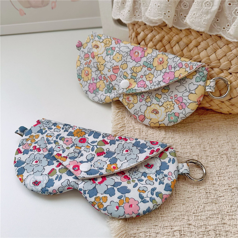 Forest Garden Style Ins Floral Fabric Glasses and Sunglasses Storage Bag Niche Heart Flower Glasses Bag Sunglasses Bag Forest Garden Style Ins Floral Fabric Glasses and Sunglasses Storage Bag Niche Heart Flower Glasses Bag Sunglasses Bag