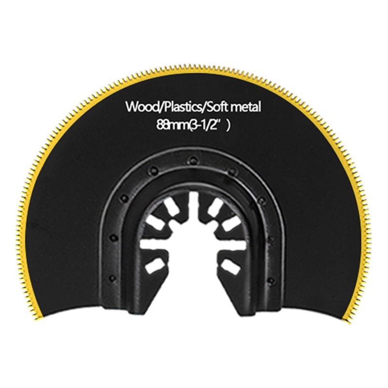 5-pieza de titanio-chapado Universal hoja de sierra traje transfronterizo multi-funcional máquina de acabado swing hoja de sierra fábrica al por mayor