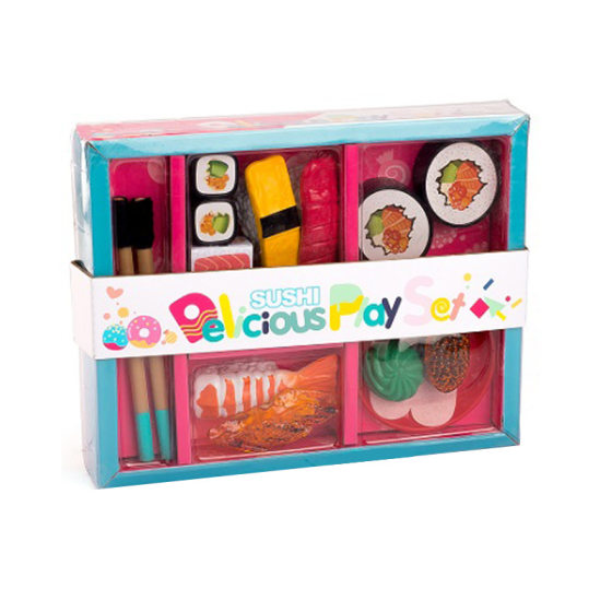 SOURCE manufacturer girls' play House children's simulation sushi mini food toy Japanese sushi combination suit
