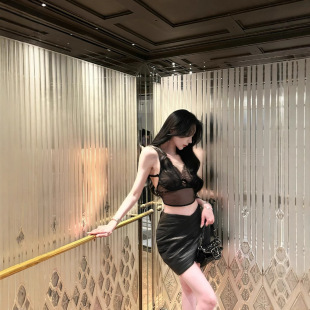 24aw�ﶬ���¿�ȹ��С���OӋ��Ƥȹ����W�pPUƤ����ζ̿����ȹ