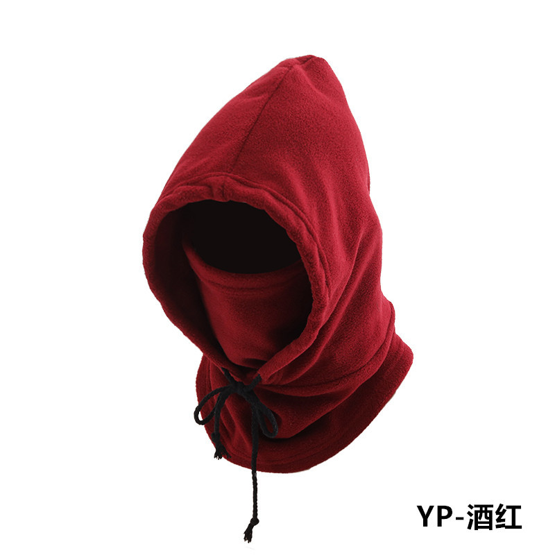 겨울 양털 모자 남성용 방풍 및 방한 모자 사이클링 귀 보호 다기능 따뜻한 통합 후드 모자 아마존