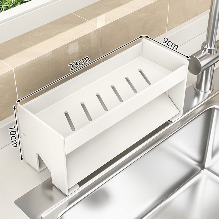 두꺼운 초대형 우유 흰색 테이블 배수 바구니 공장 노출 * 습식 및 건조 분리 배수 방지 박테리아