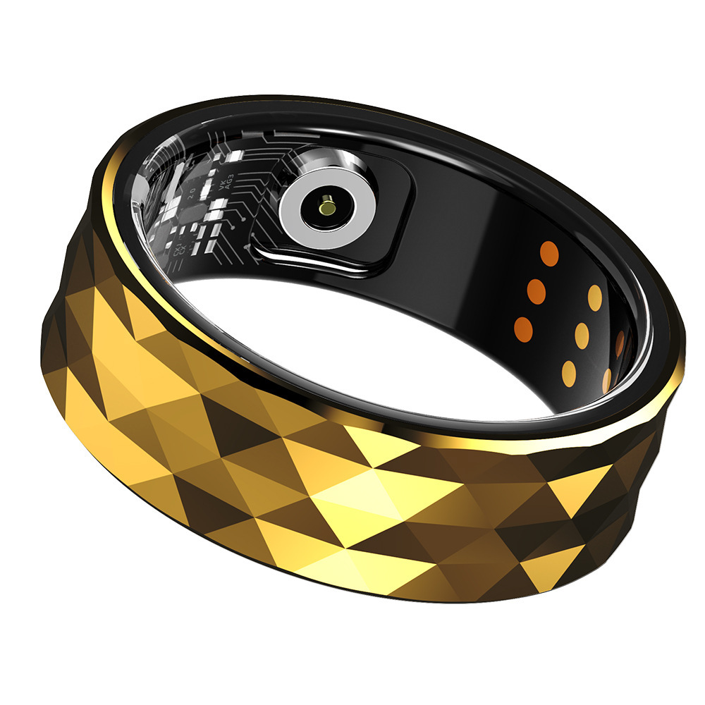 Cross-border R12M anillo inteligente frecuencia cardíaca presión arterial oxígeno calorías saludable pedómetro de sueño multi-deporte anillo