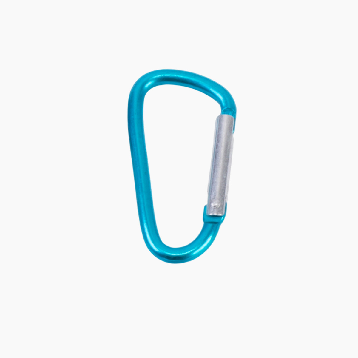 Mosquetón de Escalada Tipo D Número 5, Hebilla para Bolsa, Gancho de Resorte, Hebilla para Botella de Agua de Montañismo, Hebilla con Luz LED, Hebilla de Escalada de Aleación de Aluminio