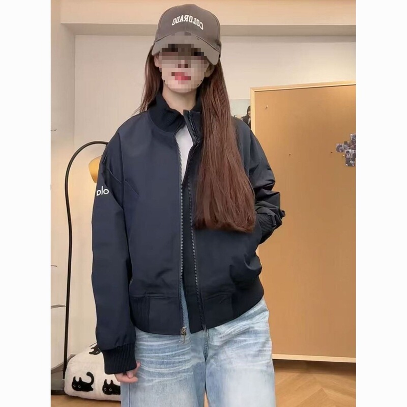 美式复古小个子短款棒球服外套女学生韩版宽松秋季新款夹克上衣潮|undefined