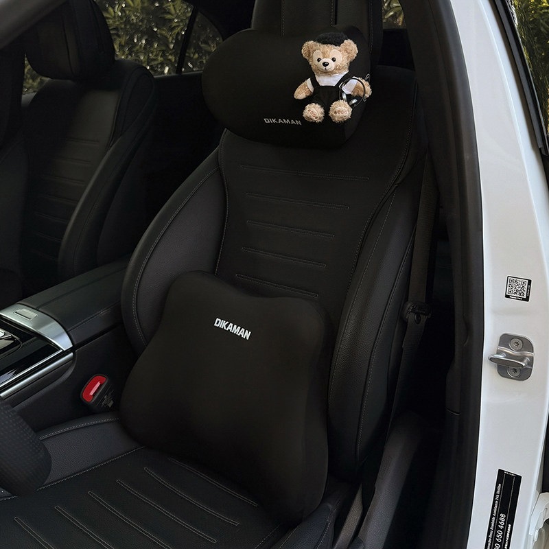 2026 New Model Shirley Rose Car Headrest, In-Car Seat Neck Memory Foam Pillow, Neck Support Pillow, Car Lumbar Support for Women