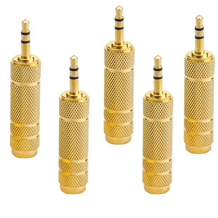 Factory direct supply gold-plated 6.5 to 3.5 electronic piano drum piano mixer guitar audio cable headset adapter