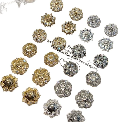 Flower Tray Cap Spacer Beads: Zərgərlik ara hissələri