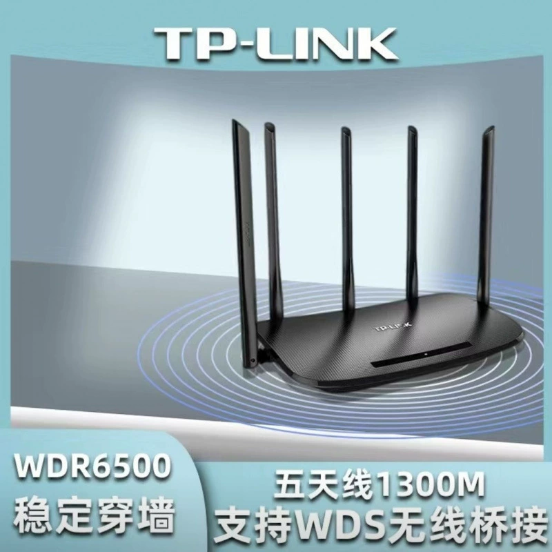 TP-LINK65 двухдиапазонный беспроводной маршрутизатор Gigabit Wi‑Fi бытового использования, подержанный 5G, крепление на стену, три сети