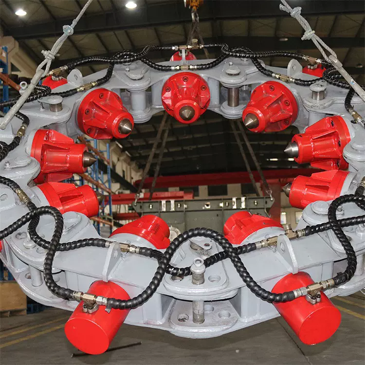 奥莱水泥柱液压截桩机灌注桩破桩头设备挖掘机改装破桩机厂家批