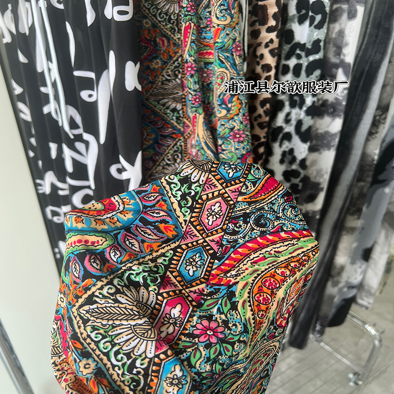 Nueva pintura de tinta china, pantalones anchos de seda de hielo y nieve, pantalones de pierna ancha delgados de verano para niños, cintura alta, pantalones de pierna recta casuales delgados
