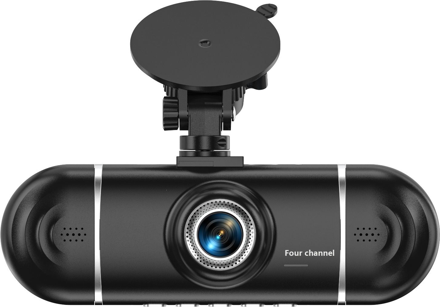 Cross-border dashcam with four recording channels, WiFi mobile phone connectivity, Z86 four-lens car recorder with reverse camera