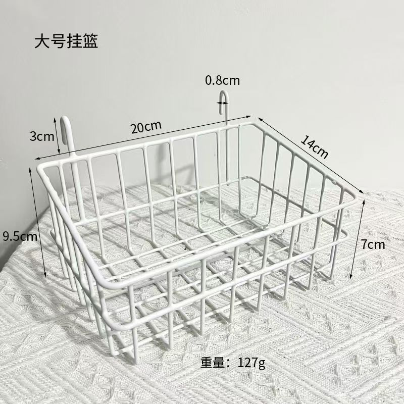 网片网格铁丝网超市挂网货架白色铁网展示架格子网格片挂墙置物架|undefined