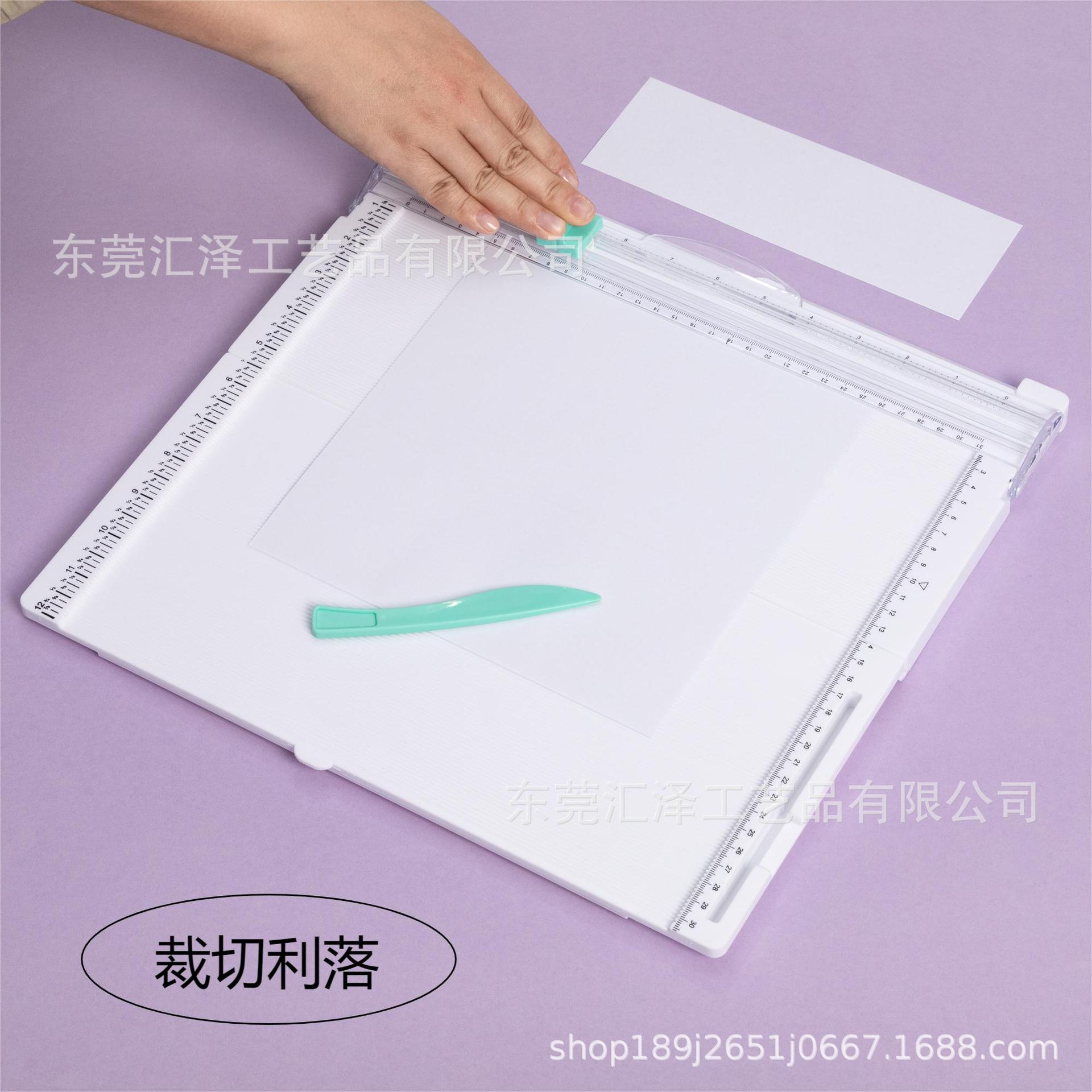二合一裁纸刀手工DIY压痕刀A4切纸机裁纸器可折叠划痕两用裁纸刀-阿里巴巴