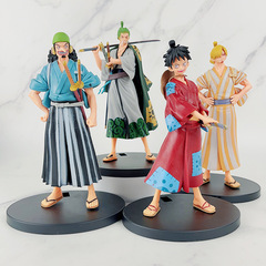 Navy Admiral Pirate King Action Figure Luffy Zoro Sanji Nami Usopp and the Island of the People Anime Model Shelf Accent