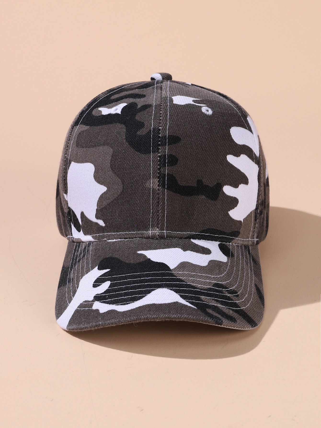 Unisexo Estilo Simple Camuflaje Aleros Curvos Gorra De Beisbol display picture 1