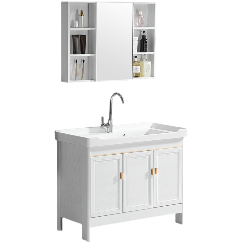 De aluminio espacio de lavandería contador lavabo de cerámica lavandería piscina con lavadero piso al aire libre lavadero fregadero lavabo