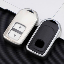汽车钥匙包适用于本田十代思域冠道奥德赛CRV钥匙全包透明按键壳