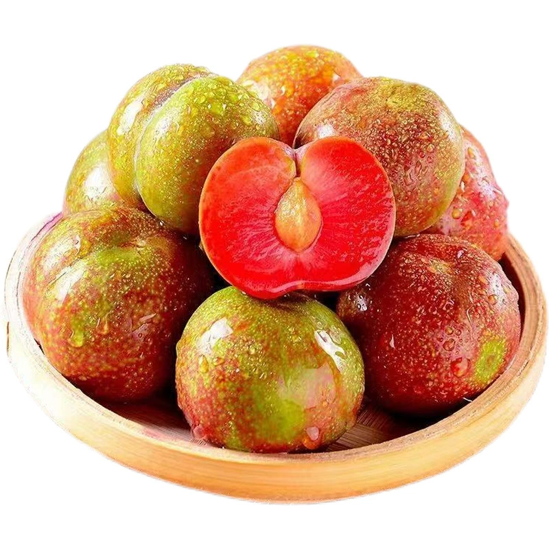 Красное сердце сливы Санхуа в упаковке свежие первые урожаи кисло-сладких сезонных фруктов для беременных женщин бесплатная доставка