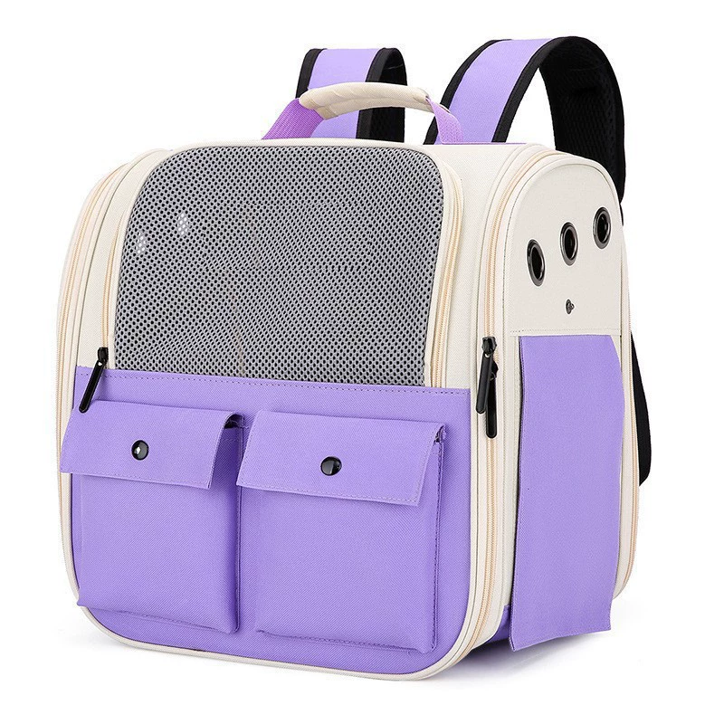 Handheld foldable backpack to go out