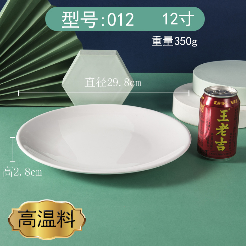 【 12inch /얕은 접시】H012