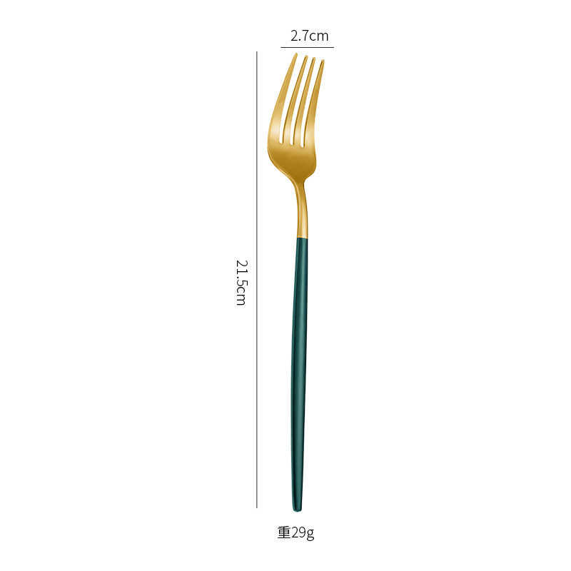 그린 골드 포크