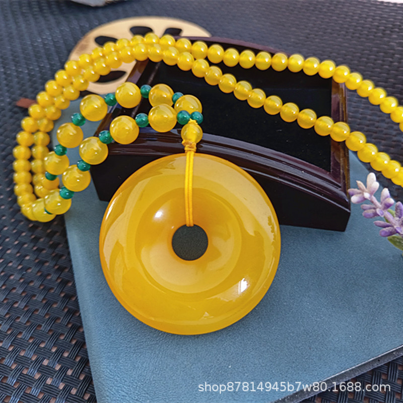 Huang Calcedony Daping에는 메인 드로잉 체인 (직경 50mm)+ 인증서 + 상자가 장착되어 있습니다.