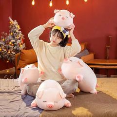 ぬいぐるみ ソフト インターネット セレブ かわいい 豚人形 枕 人形 ベッド 睡眠 女の子 誕生日プレゼント 取り外し可能で洗える