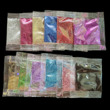 2g袋装闪粉小包装美甲DIY材料金葱粉银葱粉亮粉闪光粉耐高温洒金