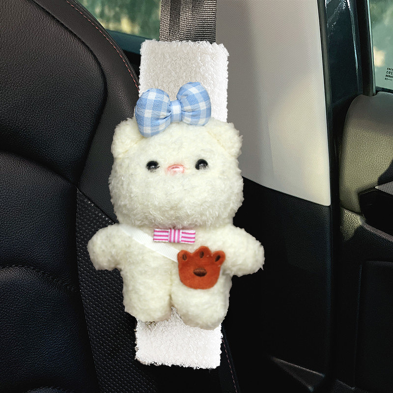 Funda Protectora para Cinturón de Seguridad de Felpa Antidesgaste para Coche image 17