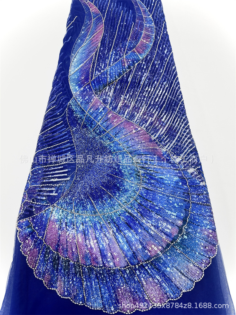 Fantasía de moda falda de sirena tela de sequilla vestido