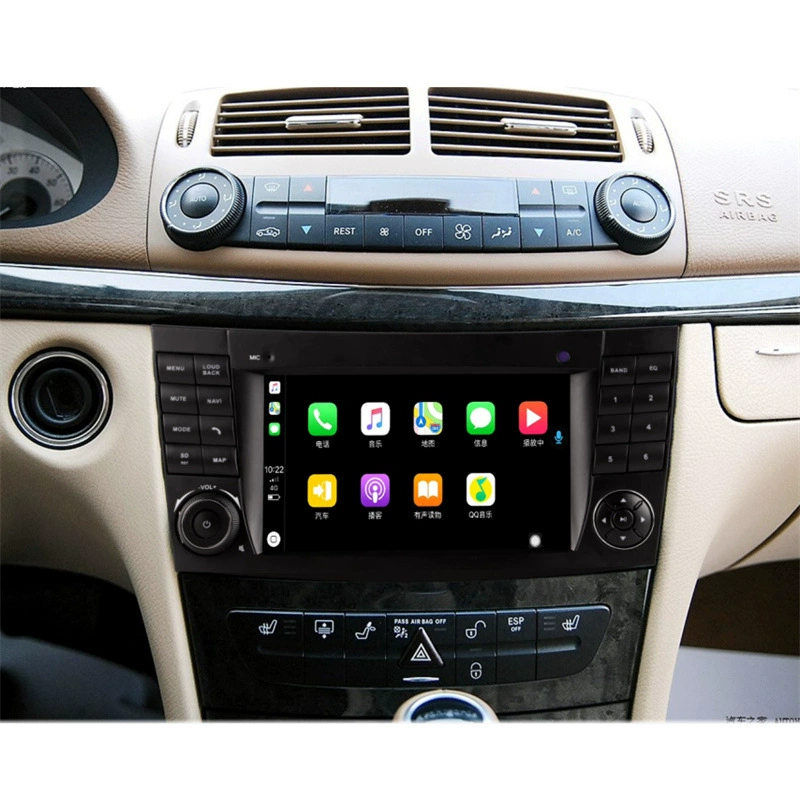 Подходит для Mercedes-Benz E-Class W211 (05–08) Android навигация «всё в одном», 7-дюймовый оригинальный стиль салона, восьмиядерный