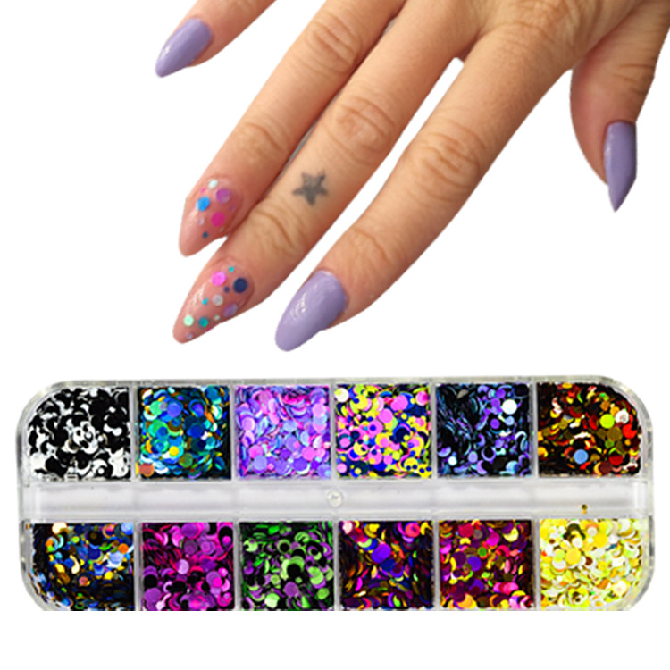 glitter powder for manicure