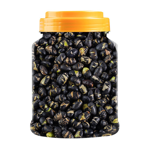 Crispy black beans ready-to-eat 500g original salt fried crispy beans snacks for pregnant women snacks for drinking and leisure
