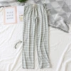 Grey-green stripes (modal trousers)