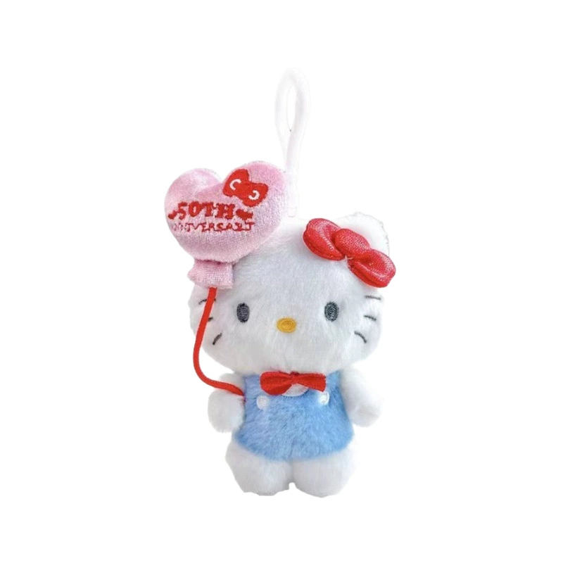 Плюшевая подвеска Hello Kitty, кукла, украшение для сумки, брелок, подарок на день рождения