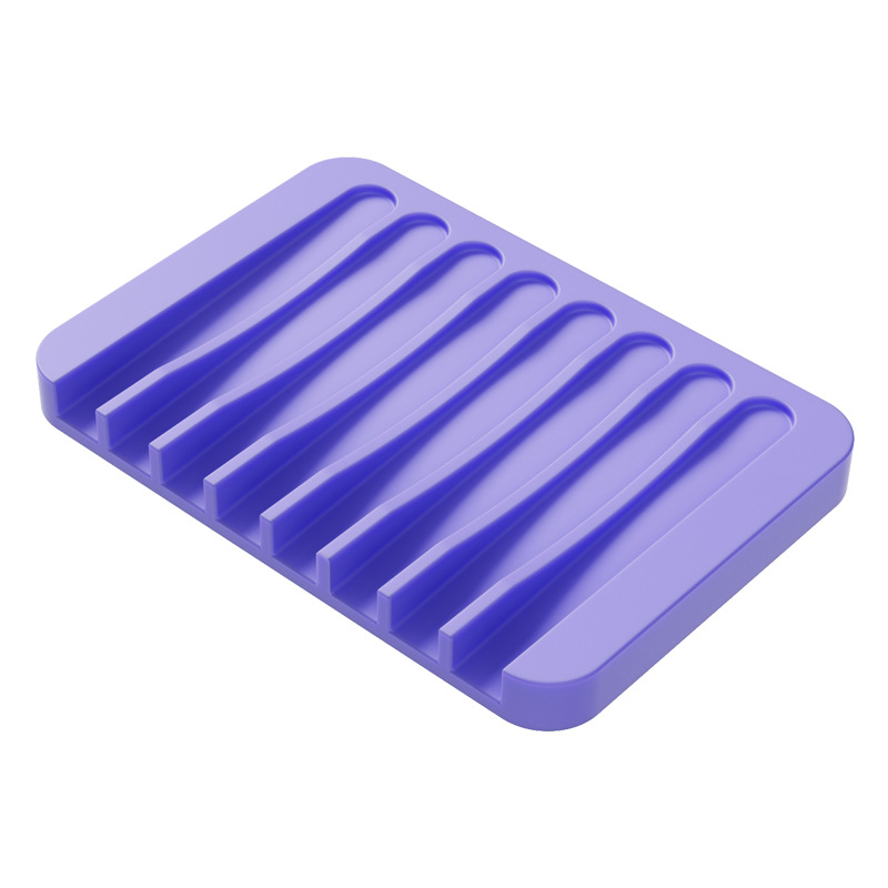 Jabonera Escurridora de Silicona Autodrenante y Antideslizante para Baño y Cocina image 15