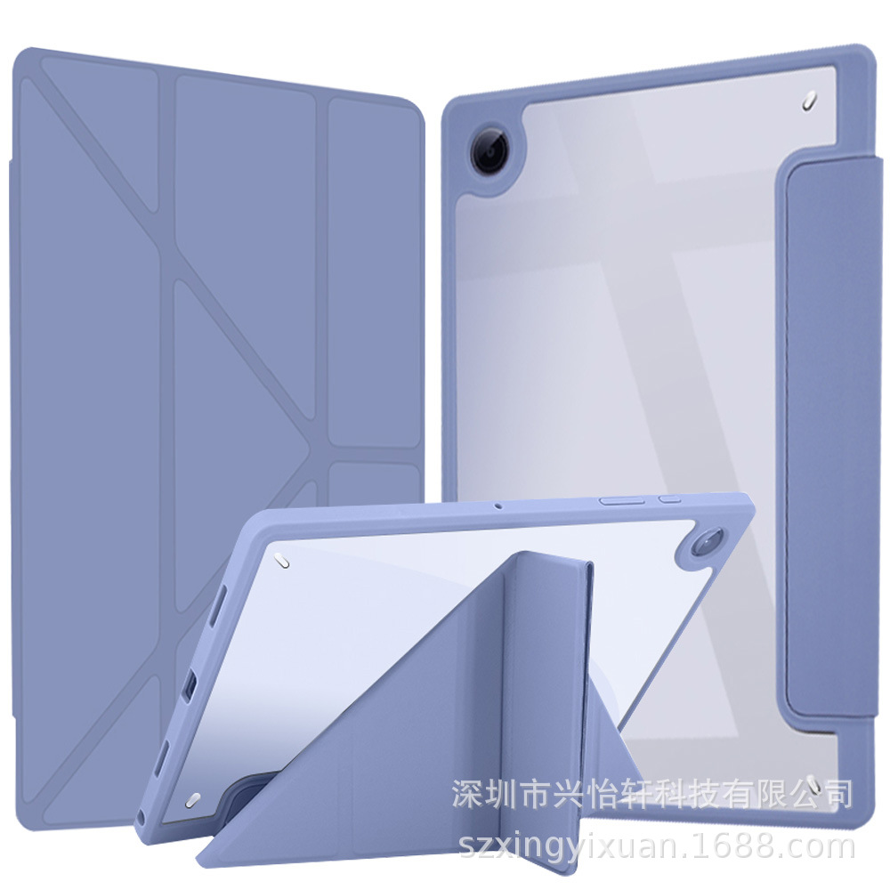 适用三星galaxy tab S10 Ultra14.6 A9plus11亚克力Y折平板保护套