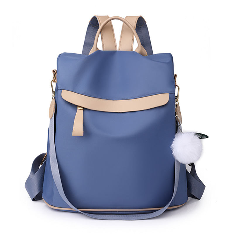 2024 nueva moda de alta calidad para señoras mochila antirrobo simple y versátil mochila multifuncional para viajeros ligeros de moda