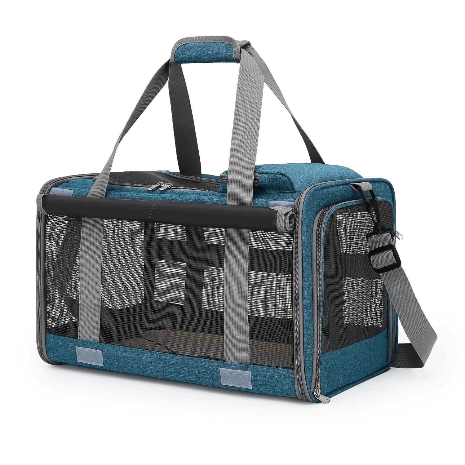 Трансграничная сумка для домашних животных Кошка сумка портативная большая емкость дышащая космическая портативная оксфордская ткань переносная складная сумка для собак