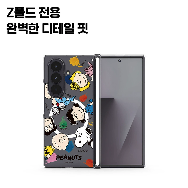 史努比 Snoopy, samsung, чехол для совместимого GalaxyZFold7, кейс