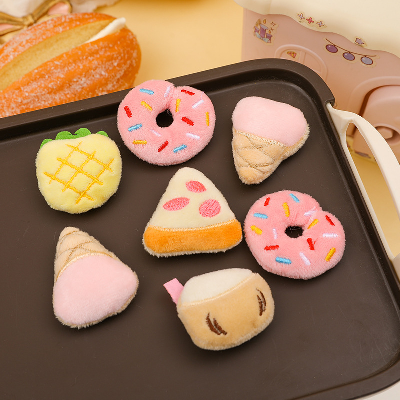 Summer New Style Cotton-Filled Ice Cream Cute Realistic Donut Food DIY Doll Clothes Shoes Socks Brooch Accessories Summer New Style Cotton-Filled Ice Cream Cute Realistic Donut Food DIY Doll Clothes Shoes Socks Brooch Accessories