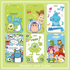 Toy Story cartoon campus student suitable meal card case subway bus card ID badge kindergarten pick-up card case