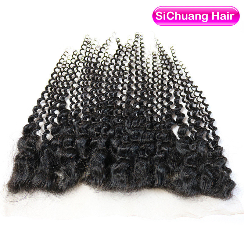 13*4 hair block natural color hand-woven...