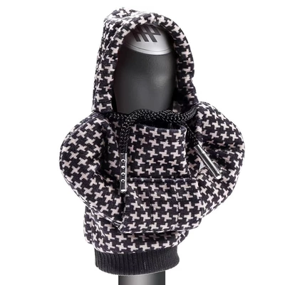 Sürətlər qutusu və əl tormozu başlıqları Lever Hooded Skull Interior Decoration - short-houndstooth