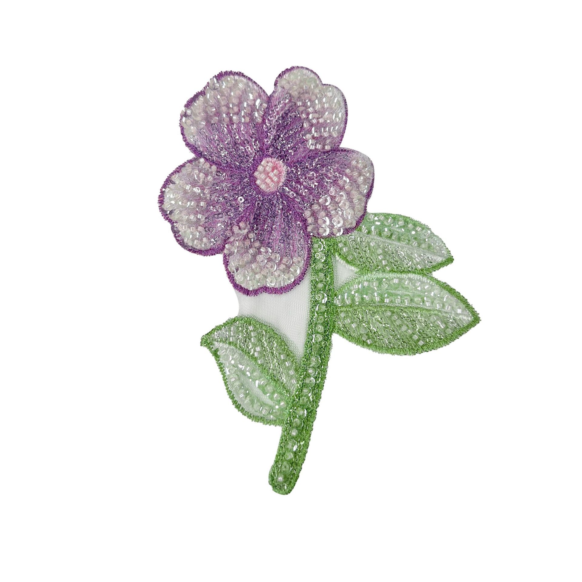 Malla, flores, flores, tela, pegatinas, cuentas, apliques, decoración, camisa, vestido, equipaje, accesorios de bordado frescos pequeños
