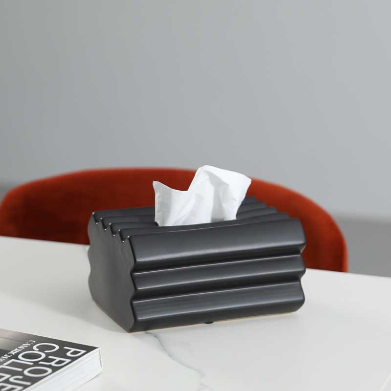 Ins caja de toallas de cerámica sala de estar decoraciones creativas para el hogar cajas de papel de escritorio cajas de papel de mesa de té decoración de almacenamiento