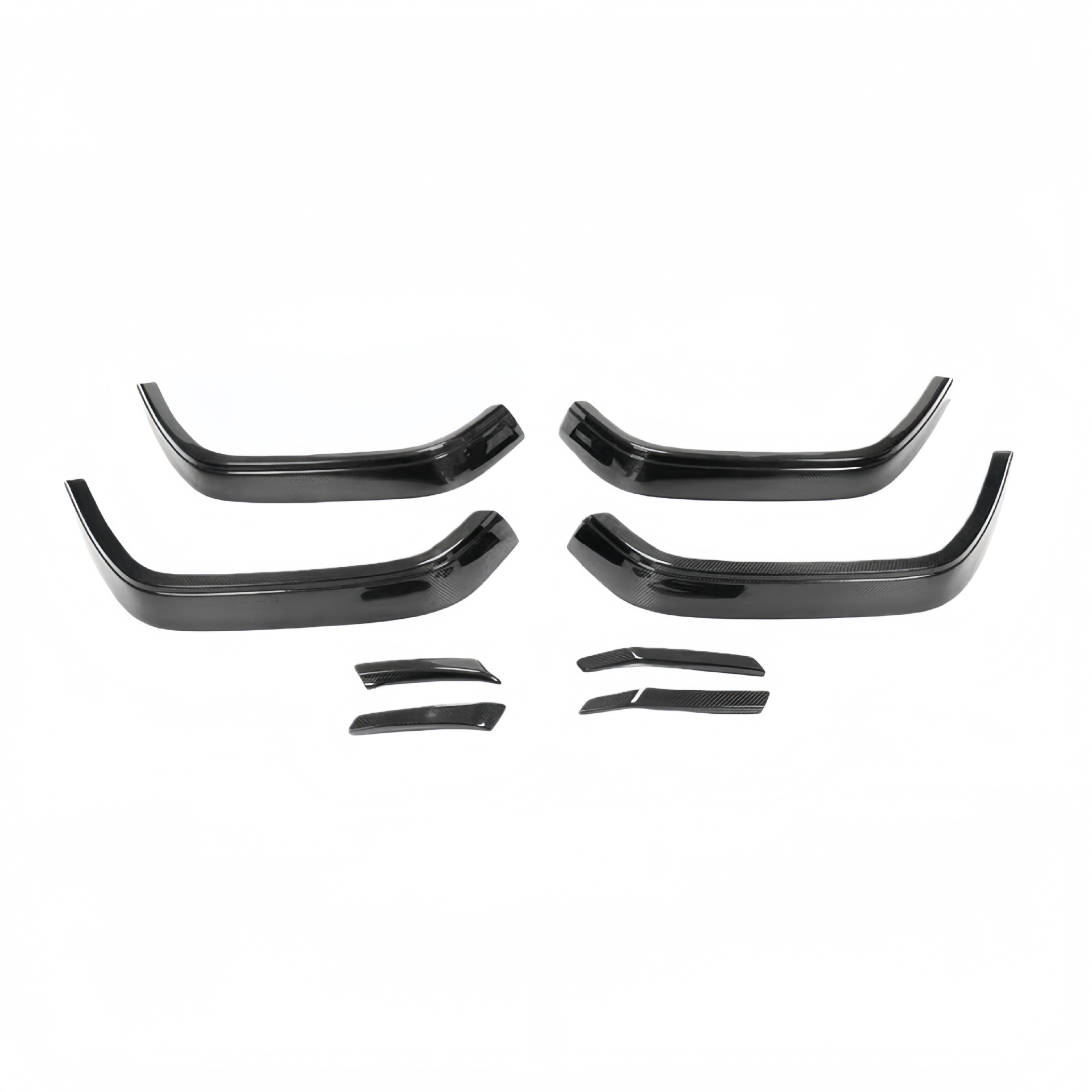 TOPCAR Front Lip: Mercedes-Benz Big Surrounded - adhesive-wheel-arch